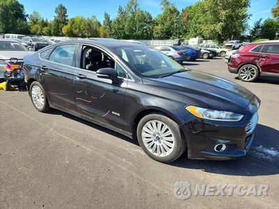 Czwarte zdjęcie samochodu z boku: 2013 FORD FUSION SE PHEV VIN:3FA6P0PU7DR386801 - miniatura