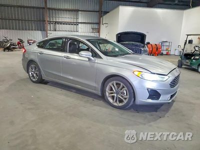 Czwarte zdjęcie samochodu z boku: 2020 FORD FUSION SEL VIN:3FA6P0CD0LR196441 - miniatura