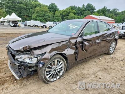 2015 INFINITI Q50 PREMIUM JN1BV7ARXFM418439 - główne zdjęcie licytacji z USA - miniatura