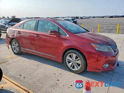 Czwarte zdjęcie samochodu z boku: 2010 LEXUS HS 250H VIN:JTHBB1BA1A2025010 - miniatura