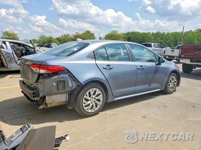 Trzecie zdjęcie samochodu z tyłu: 2021 TOYOTA COROLLA LE VIN:5YFEPMAE5MP251286 - miniatura