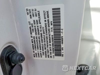 Zdjęcie 13 z 13 samochodu: 2020 HONDA CR-V EXL VIN:7FARW1H88LE028919 - miniatura