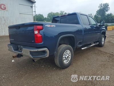 Trzecie zdjęcie samochodu z tyłu: 2022 CHEVROLET SILVERADO K2500 HEAVY DUTY LT VIN:1GC1YNE75NF210176 - miniatura