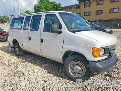 Czwarte zdjęcie samochodu z boku: 2006 FORD ECONOLINE E150 WAGON VIN:1FMRE11W16DA65115 - miniatura