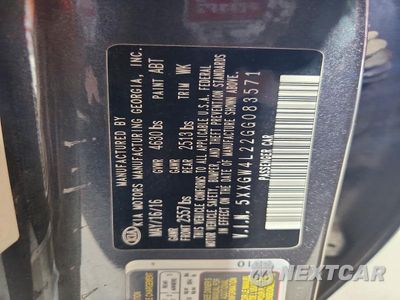 Zdjęcie 13 z 13 samochodu: 2016 KIA OPTIMA SX VIN:5XXGW4L22GG083571 - miniatura