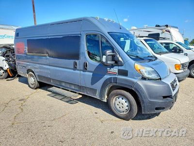 Czwarte zdjęcie samochodu z boku: 2021 RAM PROMASTER 3500 DELIVERY VAN VIN:3C6FRVJG1ME503419 - miniatura