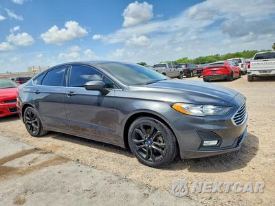 Czwarte zdjęcie samochodu z boku: 2020 FORD FUSION SE VIN:3FA6P0HD0LR199851 - miniatura