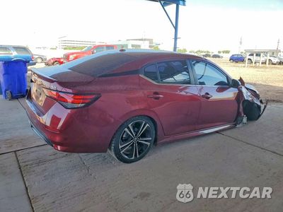 Trzecie zdjęcie samochodu z tyłu: 2020 NISSAN SENTRA SR VIN:3N1AB8DV7LY301459 - miniatura