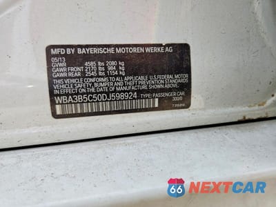 Zdjęcie 12 z 12 samochodu: 2013 BMW 328 XI SULEV VIN:WBA3B5C50DJ598924 - miniatura