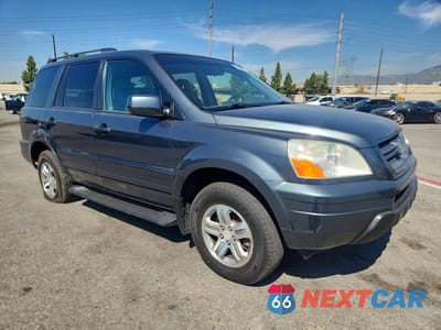 Czwarte zdjęcie samochodu z boku: 2003 HONDA PILOT EXL VIN:2HKYF18573H550665 - miniatura