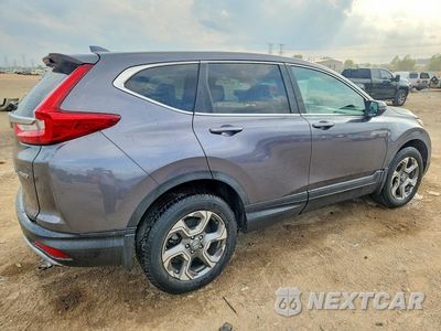 Trzecie zdjęcie samochodu z tyłu: 2017 HONDA CR-V EXL VIN:5J6RW2H86HL052362 - miniatura