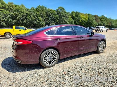 Trzecie zdjęcie samochodu z tyłu: 2017 FORD FUSION SE VIN:3FA6P0H96HR211925 - miniatura