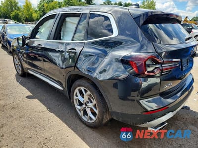 Drugie zdjęcie samochodu z przodu: 2024 BMW X3 XDRIVE30I VIN:5UX53DP07R9V14283 - miniatura
