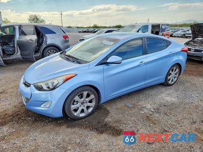 2013 HYUNDAI ELANTRA LIMITED KMHDH4AE8DU846205 - główne zdjęcie licytacji z USA - miniatura