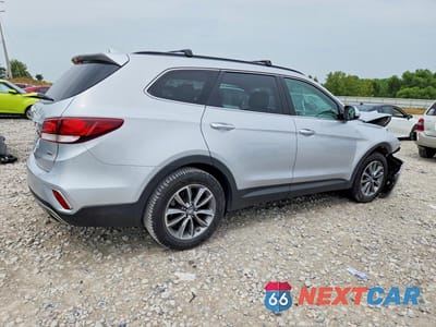 Trzecie zdjęcie samochodu z tyłu: 2017 HYUNDAI SANTA FE SE VIN:KM8SMDHF6HU174250 - miniatura