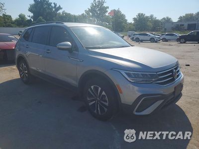 Czwarte zdjęcie samochodu z boku: 2024 VOLKSWAGEN TIGUAN S VIN:3VVFB7AX6RM065021 - miniatura