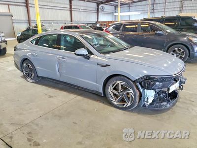 Czwarte zdjęcie samochodu z boku: 2024 HYUNDAI SONATA SEL VIN:KMHL14JA7RA360295 - miniatura