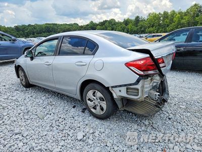 Drugie zdjęcie samochodu z przodu: 2013 HONDA CIVIC LX VIN:19XFB2F58DE241840 - miniatura