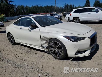 Czwarte zdjęcie samochodu z boku: 2017 INFINITI Q60 3.0T PREMIUM VIN:JN1EV7EK5HM364464 - miniatura
