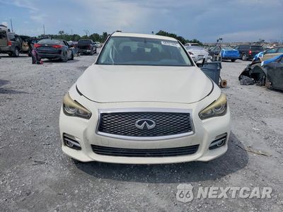 Piąte zdjęcie samochodu w środku: 2015 INFINITI Q50 PREMIUM VIN:JN1BV7AP7FM333850 - miniatura
