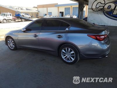 Drugie zdjęcie samochodu z przodu: 2018 INFINITI Q50 3.0T LUXE VIN:JN1EV7APXJM352737 - miniatura