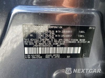 Zdjęcie 13 z 13 samochodu: 2017 TOYOTA RAV4 LE VIN:JTMZFREV4HD093673 - miniatura
