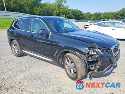 Czwarte zdjęcie samochodu z boku: 2023 BMW X3 SDRIVE30I VIN:5UX43DP07P9T08258 - miniatura