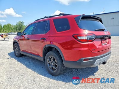 Drugie zdjęcie samochodu z przodu: 2023 HONDA PILOT TRAILSPORT VIN:5FNYG1H66PB032380 - miniatura