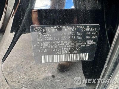 Zdjęcie 10 z 10 samochodu: 2026 HYUNDAI SONATA HYBRID BLUE VIN:KMHL24JJ3TA153729 - miniatura