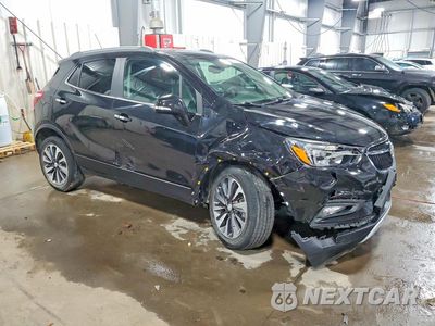 Czwarte zdjęcie samochodu z boku: 2018 BUICK ENCORE PREFERRED II VIN:KL4CJBSB9JB640194 - miniatura