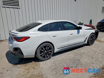 Trzecie zdjęcie samochodu z tyłu: 2023 BMW M440XI GRAN COUPE VIN:WBA13AW05PFN53630 - miniatura