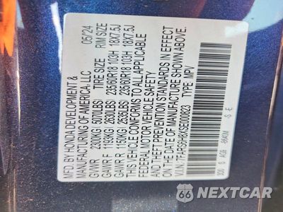 Zdjęcie 13 z 13 samochodu: 2025 HONDA CR-V SPORT-L VIN:7FARS6H8XSE000823 - miniatura