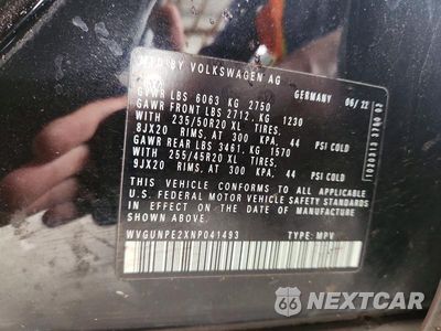 Zdjęcie 12 z 12 samochodu: 2022 VOLKSWAGEN ID.4 PRO S VIN:WVGUNPE2XNP041493 - miniatura