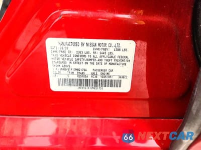 Zdjęcie 12 z 12 samochodu: 2007 INFINITI G35 X VIN:JNKBV61F17M821724 - miniatura