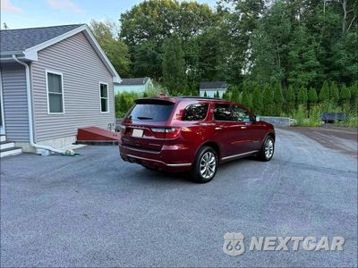Czwarte zdjęcie samochodu z boku: 2021 DODGE DURANGO CITADEL VIN:1C4RDJEG7MC764696 - miniatura