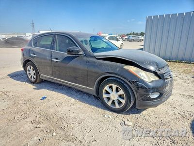 Czwarte zdjęcie samochodu z boku: 2010 INFINITI EX35 BASE VIN:JN1AJ0HP6AM700704 - miniatura
