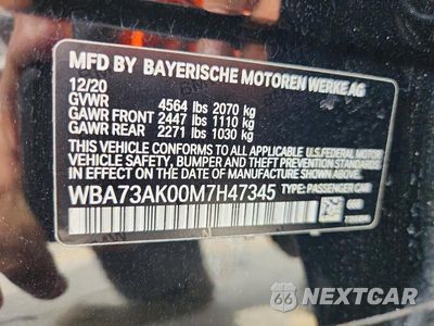 Zdjęcie 12 z 12 samochodu: 2021 BMW 228XI VIN:WBA73AK00M7H47345 - miniatura