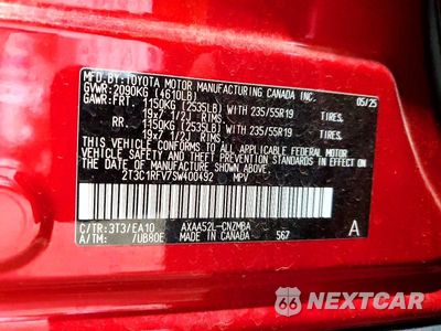 Zdjęcie 12 z 12 samochodu: 2025 TOYOTA RAV4 XLE PREMIUM VIN:2T3C1RFV7SW400492 - miniatura