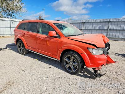 Czwarte zdjęcie samochodu z boku: 2018 DODGE JOURNEY CROSSROAD VIN:3C4PDCGB9JT157526 - miniatura