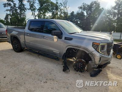 Czwarte zdjęcie samochodu z boku: 2023 GMC SIERRA K1500 ELEVATION VIN:3GTPUCEK0PG238645 - miniatura