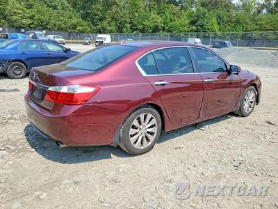 Trzecie zdjęcie samochodu z tyłu: 2014 HONDA ACCORD EXL VIN:1HGCR2F88EA112267 - miniatura