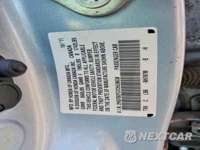 Zdjęcie 12 z 12 samochodu: 2012 HONDA CIVIC LX VIN:2HGFB2F57CH528638 - miniatura