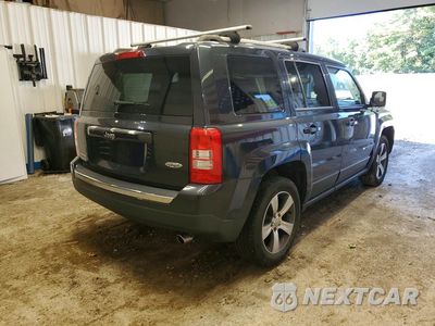 Trzecie zdjęcie samochodu z tyłu: 2016 JEEP PATRIOT LATITUDE VIN:1C4NJPFA7GD588946 - miniatura