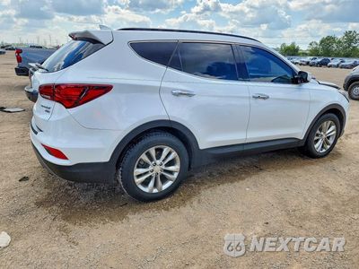 Trzecie zdjęcie samochodu z tyłu: 2018 HYUNDAI SANTA FE SPORT 2.0T VIN:5XYZUDLA0JG548941 - miniatura