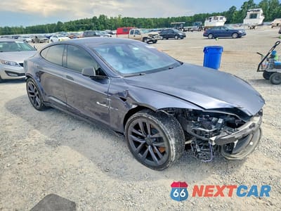 Czwarte zdjęcie samochodu z boku: 2022 TESLA MODEL S VIN:5YJSA1E65NF472969 - miniatura