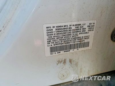 Zdjęcie 13 z 13 samochodu: 2016 HONDA PILOT EXLN VIN:5FNYF6H75GB071132 - miniatura