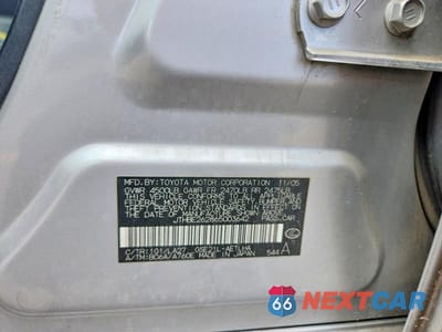 Zdjęcie 12 z 12 samochodu: 2006 LEXUS IS 350 VIN:JTHBE262865003642 - miniatura