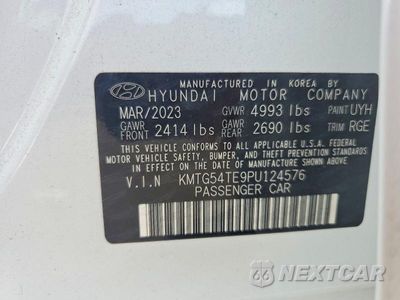 Zdjęcie 12 z 12 samochodu: 2023 GENESIS G70 3.3T STANDARD VIN:KMTG54TE9PU124576 - miniatura
