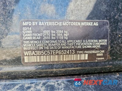 Zdjęcie 12 z 12 samochodu: 2014 BMW 328 XI SULEV VIN:WBA3B5C57EP652413 - miniatura