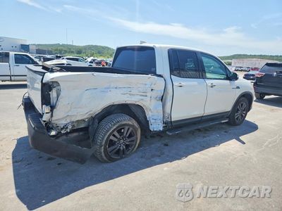 Trzecie zdjęcie samochodu z tyłu: 2019 HONDA RIDGELINE SPORT VIN:5FPYK3F13KB047520 - miniatura